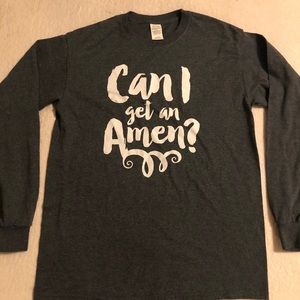 Long sleeves shirt unisex medium brand rubbish